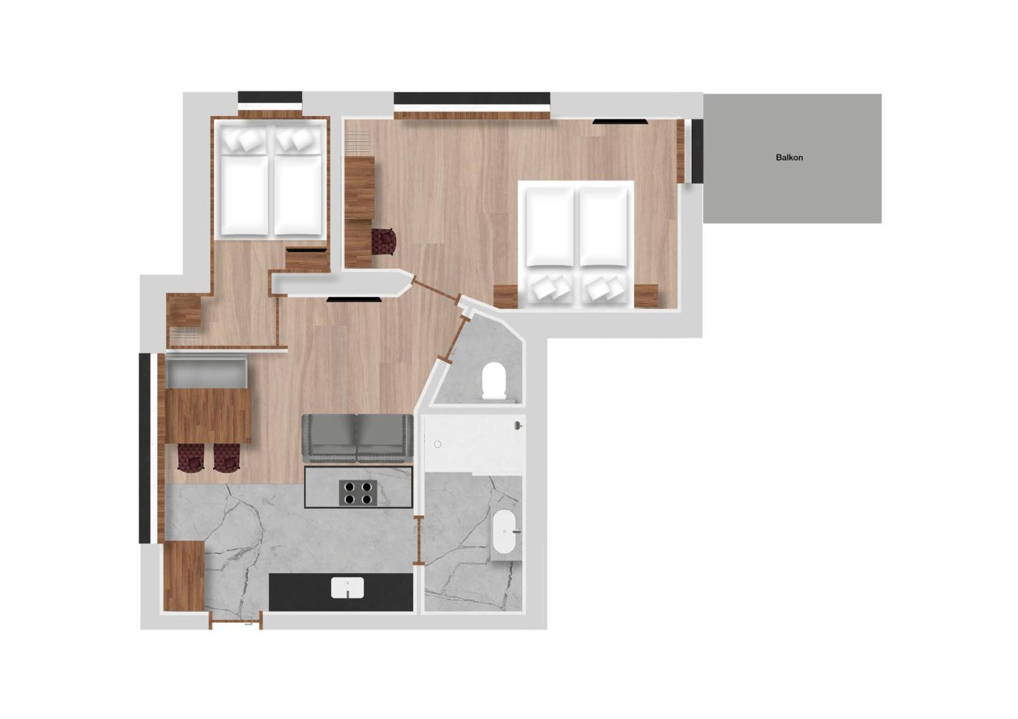 Hofgut Apartment & Lifestyle Resort Wagrain Rom bilde