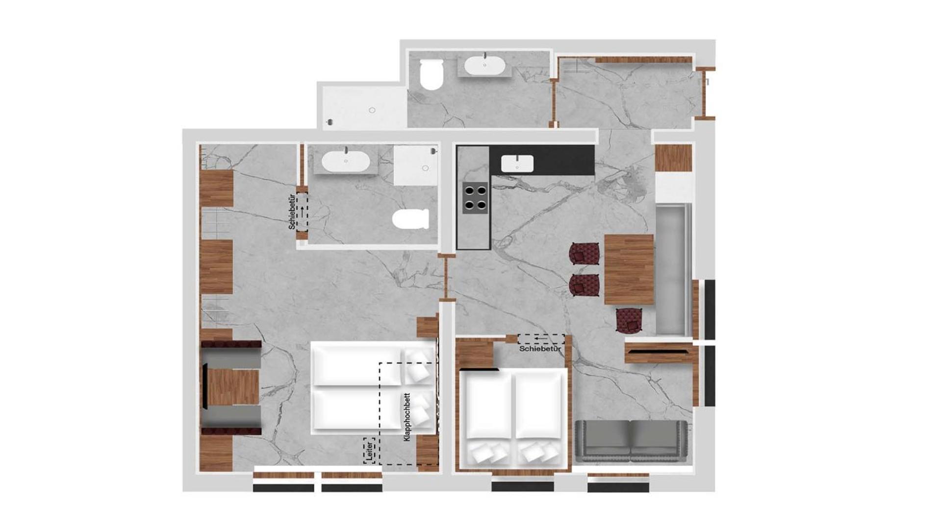 Hofgut Apartment & Lifestyle Resort Wagrain Rom bilde
