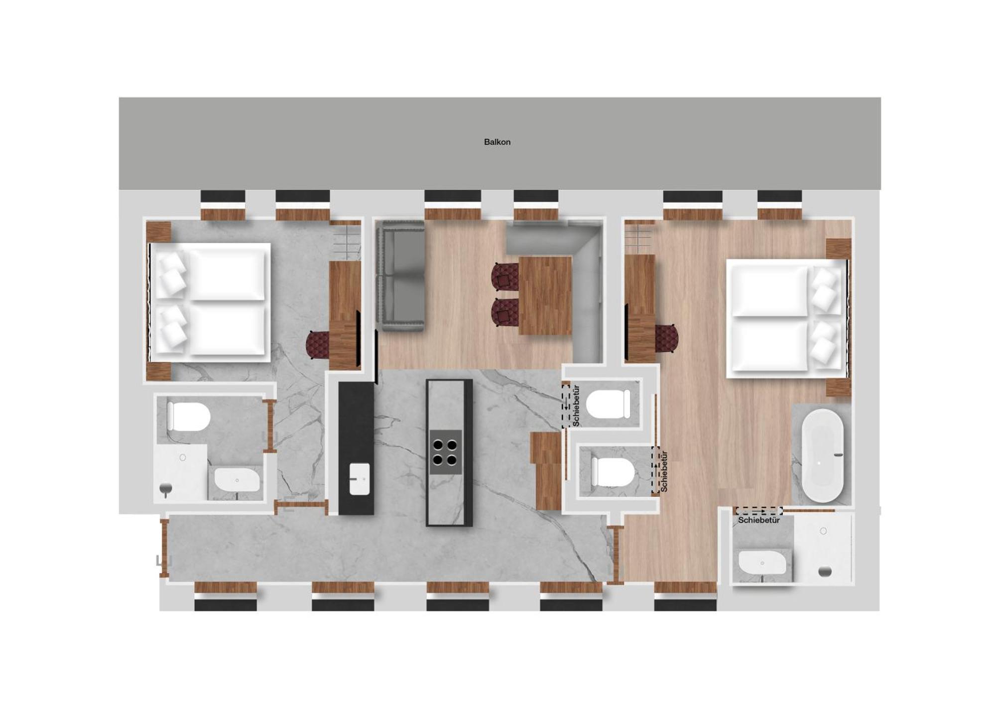 Hofgut Apartment & Lifestyle Resort Wagrain Rom bilde